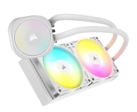 CORSAIR NAUTILUS 240 RS ARGB White 2x120mm - 1286825 - zdjęcie 2